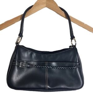 Y2K Vintage Vegan Leather Shoulder Bag Baguette Purse